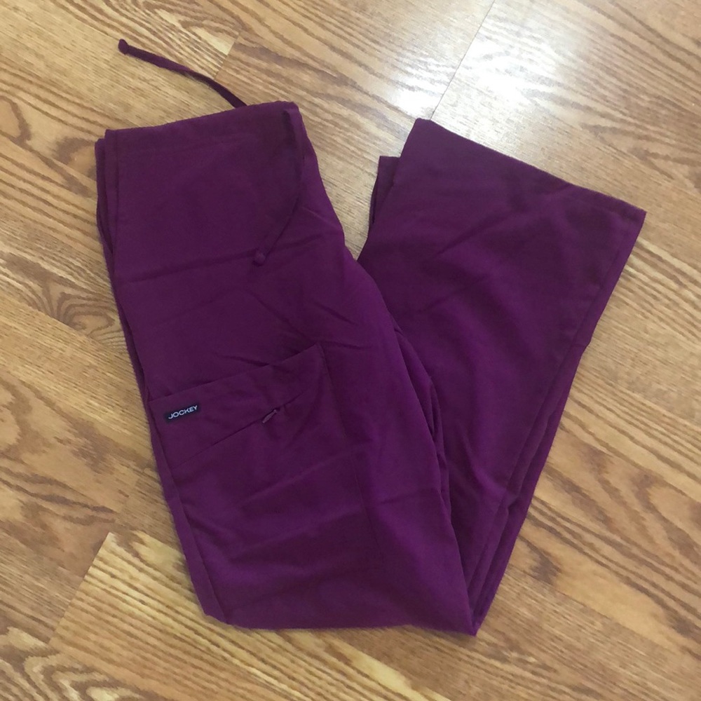 Jockey Scrub Pants - Wine